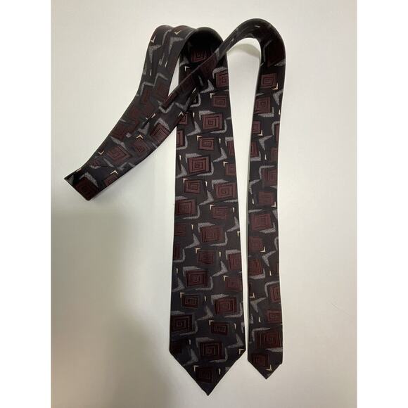 Lords Handmade In Spain Designer Silk Tie Cream Tipping - Picture 1 of 16